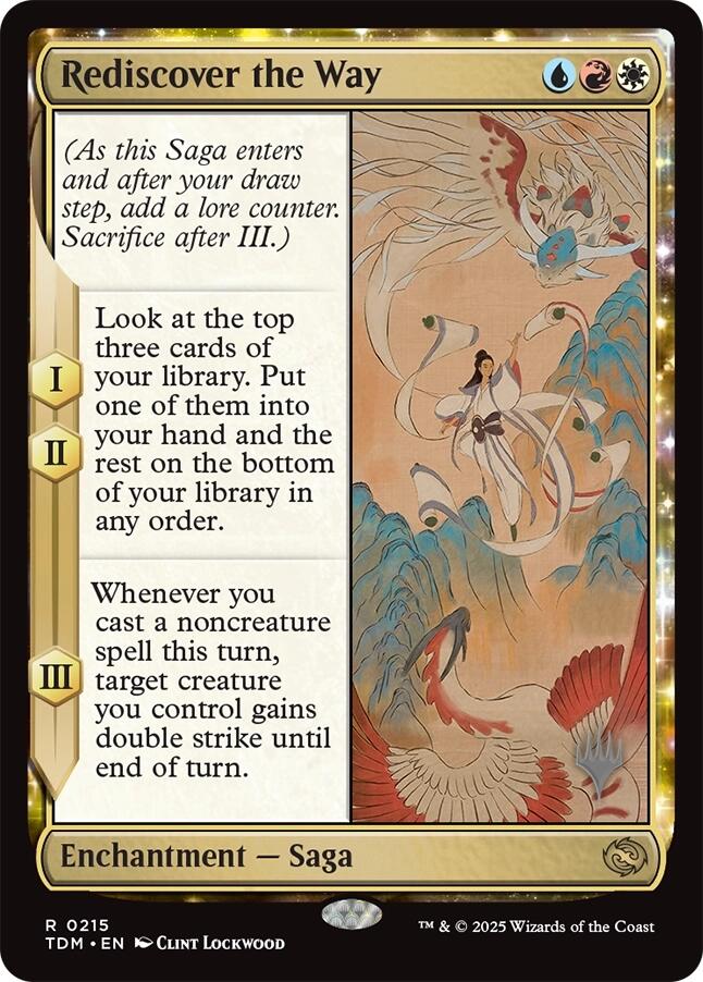 Rediscover the Way (Promo Pack) [Tarkir: Dragonstorm Promos] | Deep Dive Games St. Marys