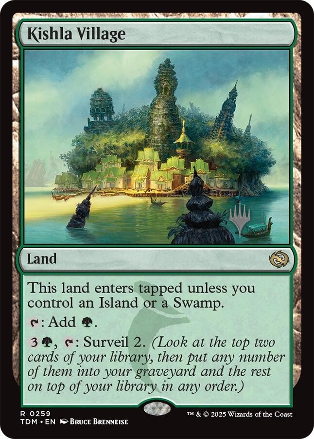 Kishla Village [Tarkir: Dragonstorm Promos] | Deep Dive Games St. Marys