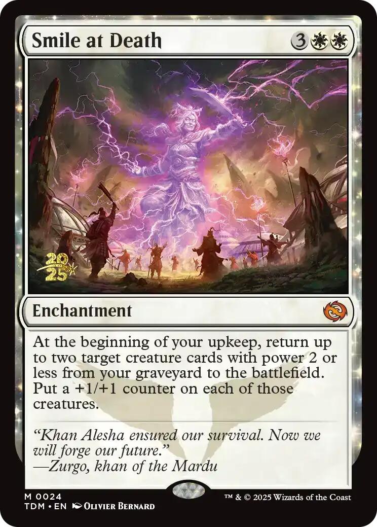 Smile at Death [Tarkir: Dragonstorm Prerelease Promos] | Deep Dive Games St. Marys