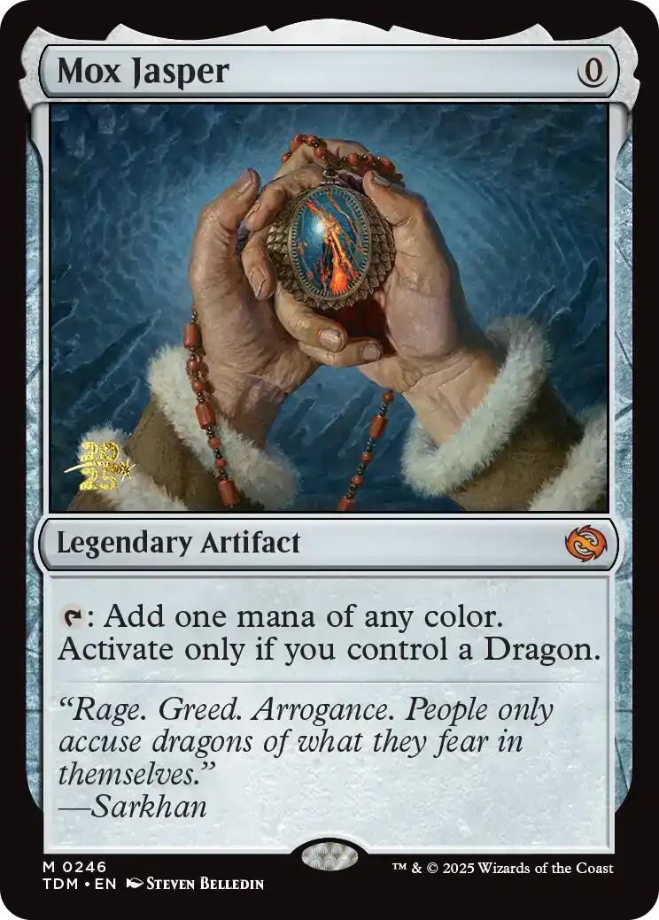 Mox Jasper [Tarkir: Dragonstorm Prerelease Promos] | Deep Dive Games St. Marys