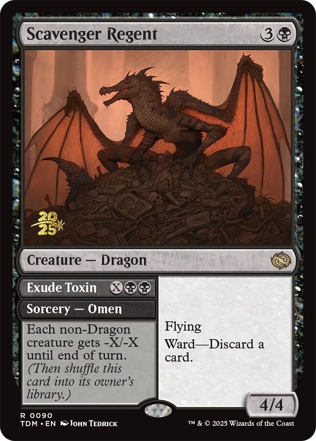 Scavenger Regent [Tarkir: Dragonstorm Prerelease Promos] | Deep Dive Games St. Marys