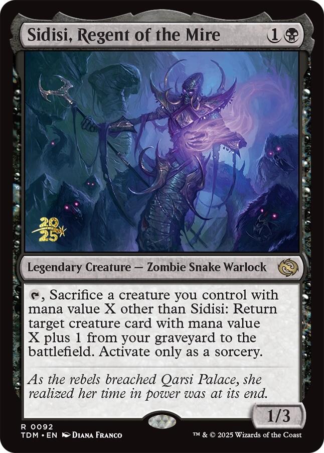 Sidisi, Regent of the Mire [Tarkir: Dragonstorm Prerelease Promos] | Deep Dive Games St. Marys