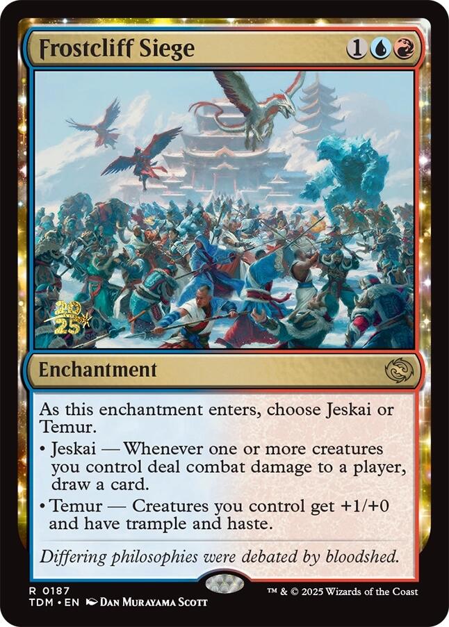 Frostcliff Siege [Tarkir: Dragonstorm Prerelease Promos] | Deep Dive Games St. Marys