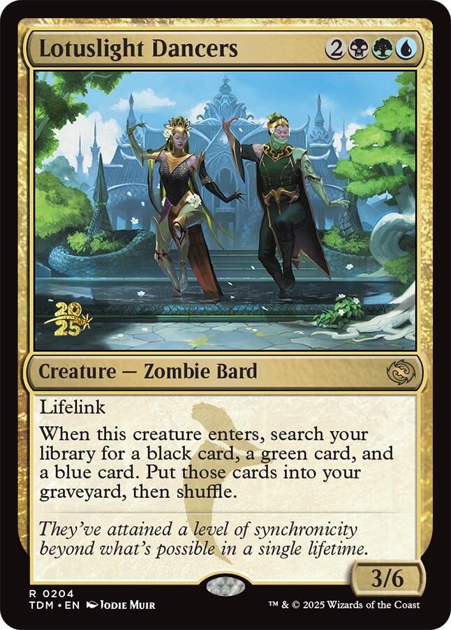 Lotuslight Dancers [Tarkir: Dragonstorm Prerelease Promos] | Deep Dive Games St. Marys
