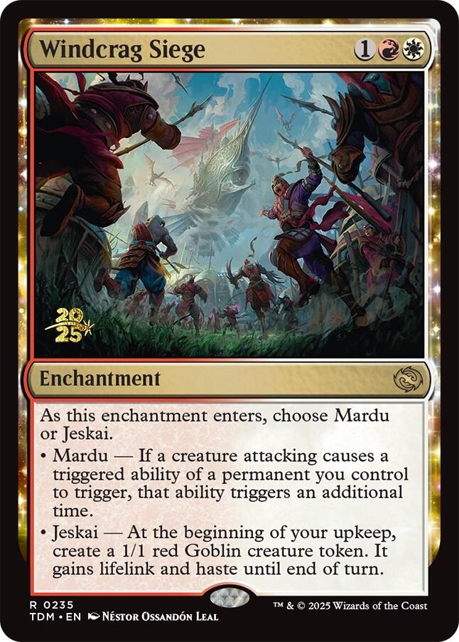 Windcrag Siege [Tarkir: Dragonstorm Prerelease Promos] | Deep Dive Games St. Marys