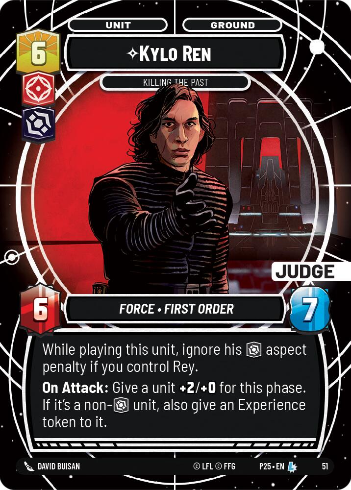 Kylo Ren - Killing the Past (51) (51) [Judge Promos] | Deep Dive Games St. Marys