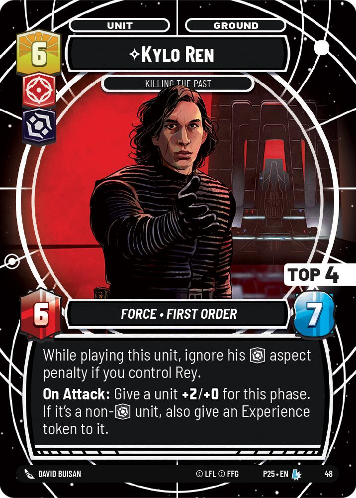 Kylo Ren - Killing the Past (48) (Top 4) (48) [Store Showdown Promos] | Deep Dive Games St. Marys