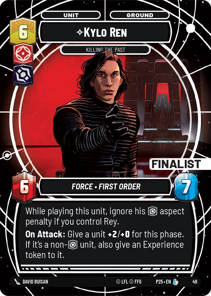 Kylo Ren - Killing the Past (49) (Finalist) (49) [Store Showdown Promos] | Deep Dive Games St. Marys