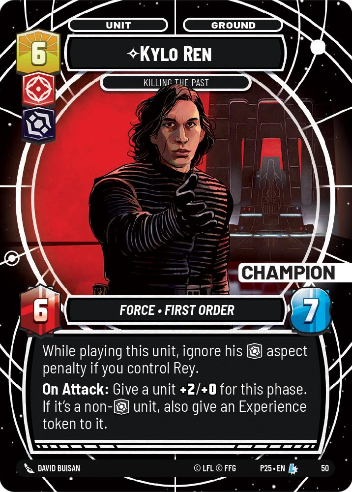 Kylo Ren - Killing the Past (50) (Champion) (50) [Store Showdown Promos] | Deep Dive Games St. Marys