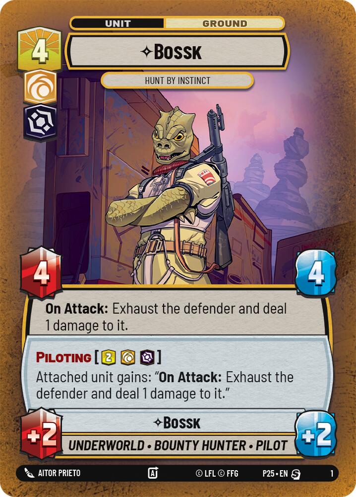 Bossk - Hunt By Instinct (1) (1) [Store Showdown Promos] | Deep Dive Games St. Marys