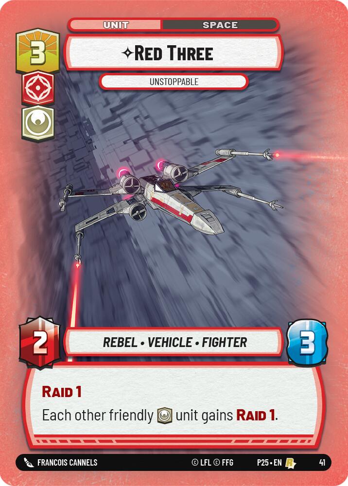 Red Three - Unstoppable (41) (41) [Store Showdown Promos] | Deep Dive Games St. Marys