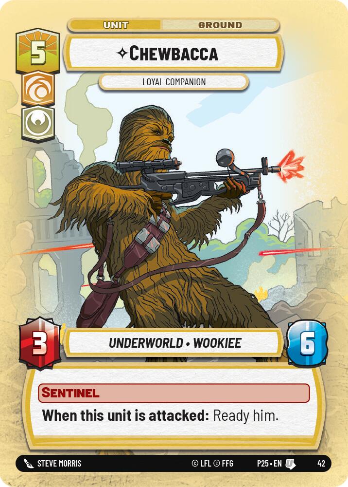 Chewbacca - Loyal Companion (42) (42) [Store Showdown Promos] | Deep Dive Games St. Marys