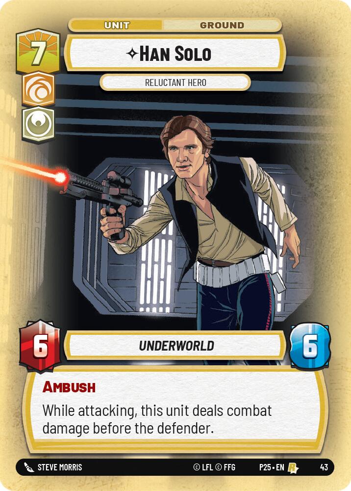 Han Solo - Reluctant Hero (43) (43) [Store Showdown Promos] | Deep Dive Games St. Marys