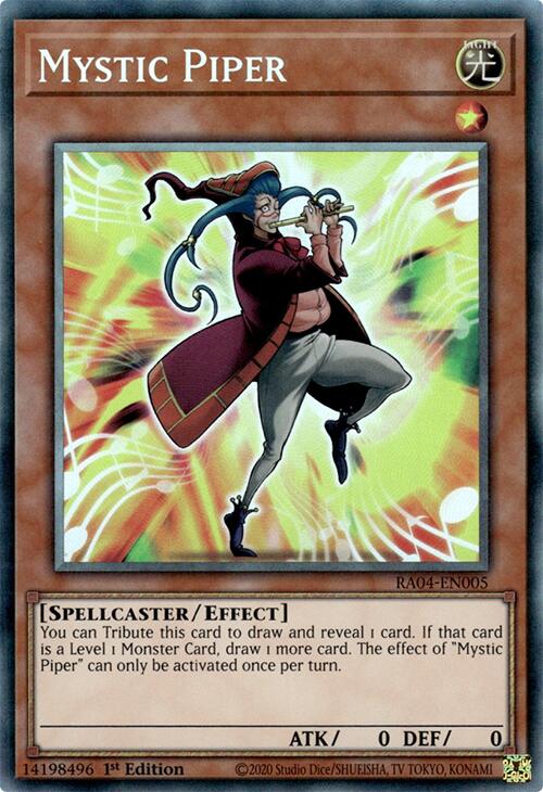 Mystic Piper [RA04-EN005] Prismatic Collector's Rare | Deep Dive Games St. Marys
