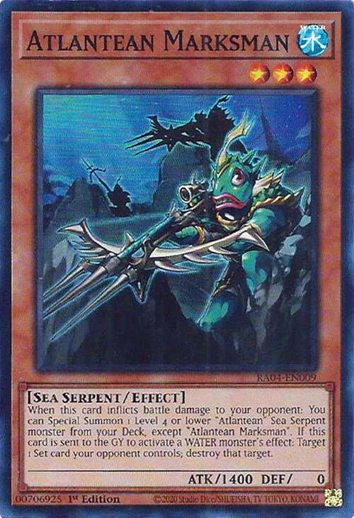 Atlantean Marksman [RA04-EN009] Super Rare | Deep Dive Games St. Marys