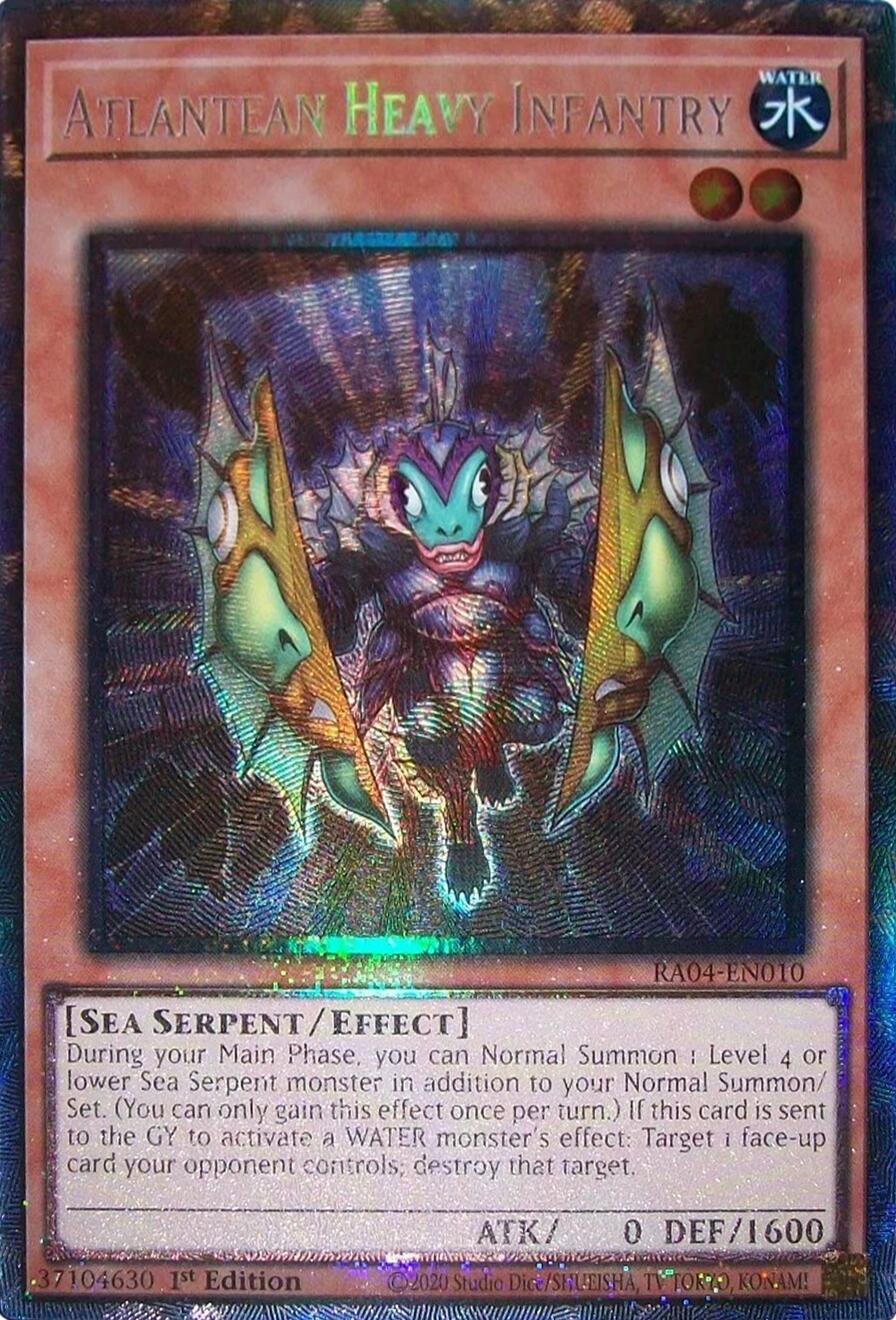 Atlantean Heavy Infantry [RA04-EN010] Prismatic Collector's Rare | Deep Dive Games St. Marys