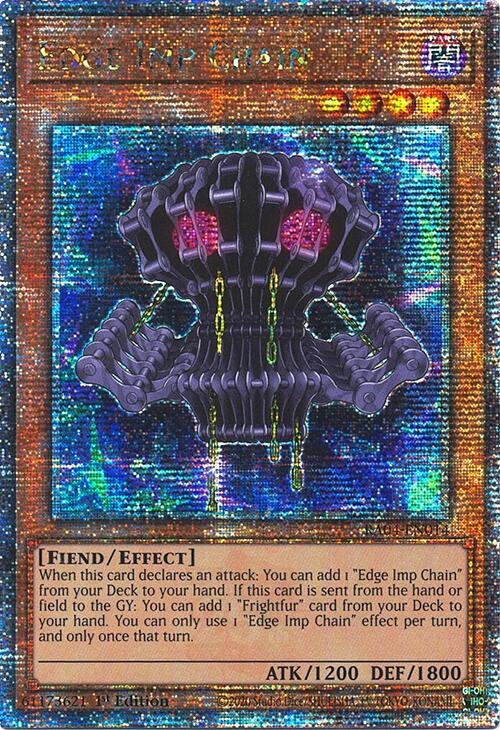 Edge Imp Chain [RA04-EN014] Quarter Century Secret Rare | Deep Dive Games St. Marys