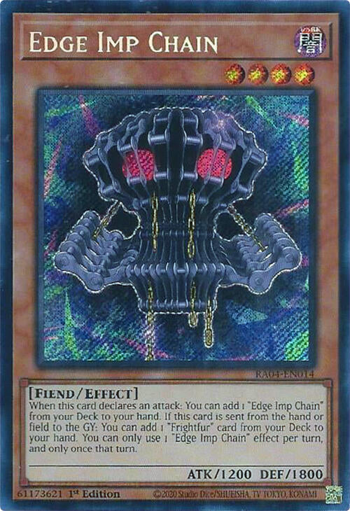 Edge Imp Chain [RA04-EN014] Secret Rare | Deep Dive Games St. Marys