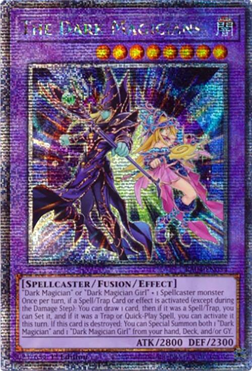 The Dark Magicians [RA04-EN054] Quarter Century Secret Rare | Deep Dive Games St. Marys