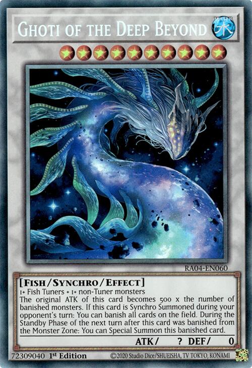 Ghoti of the Deep Beyond [RA04-EN060] Prismatic Collector's Rare | Deep Dive Games St. Marys
