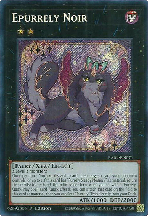 Epurrely Noir [RA04-EN071] Secret Rare | Deep Dive Games St. Marys