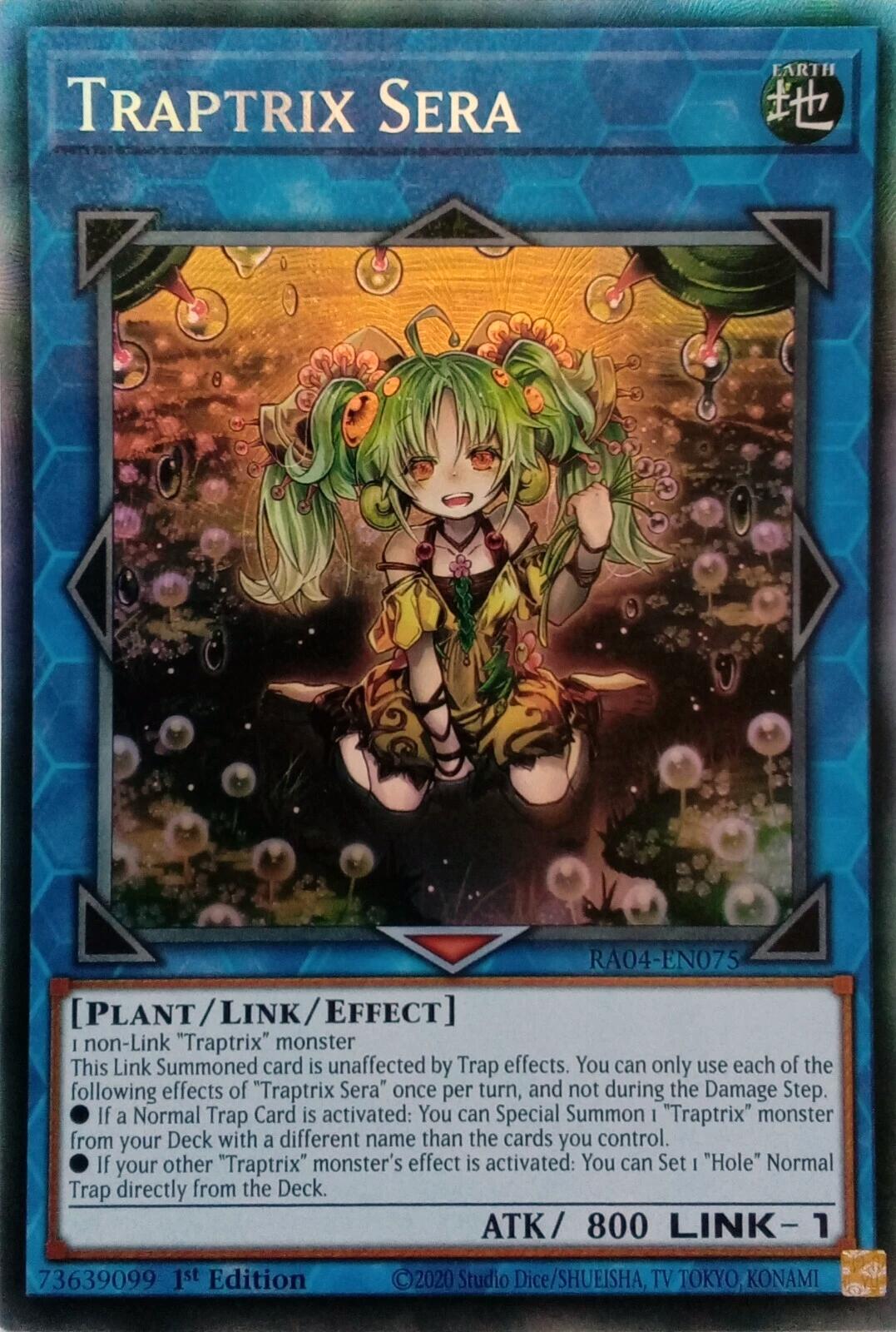 Traptrix Sera [RA04-EN075] Prismatic Collector's Rare | Deep Dive Games St. Marys