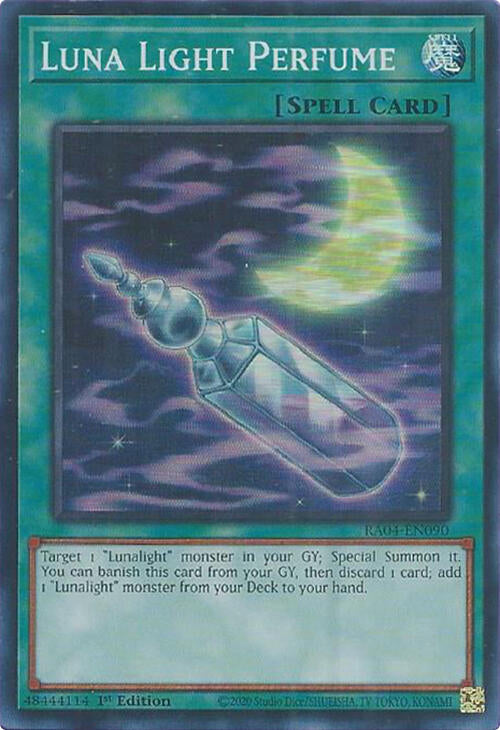 Luna Light Perfume [RA04-EN090] Super Rare | Deep Dive Games St. Marys