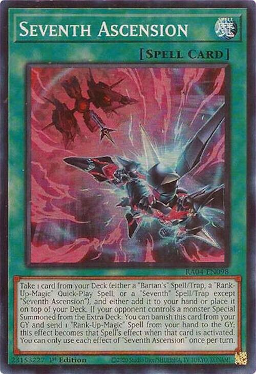 Seventh Ascension [RA04-EN098] Super Rare | Deep Dive Games St. Marys