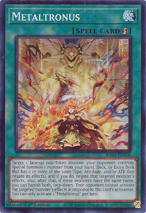 Metaltronus [RA04-EN100] Super Rare | Deep Dive Games St. Marys