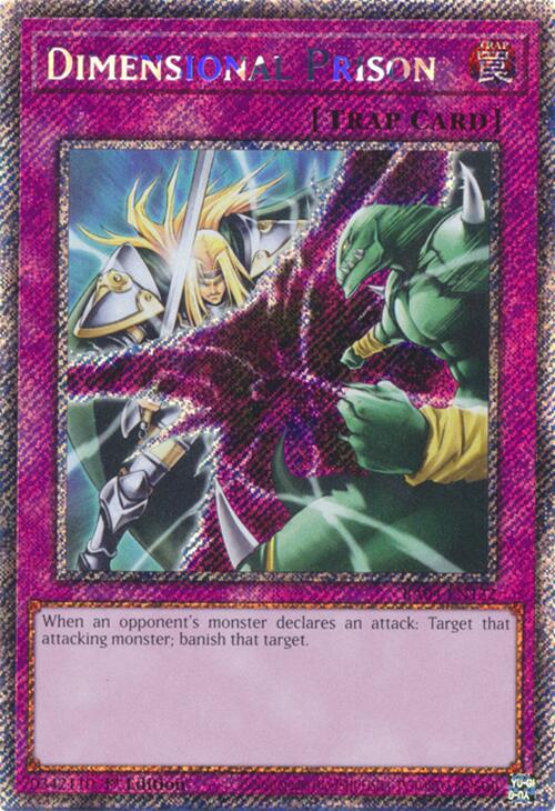 Dimensional Prison [RA04-EN132] Platinum Secret Rare | Deep Dive Games St. Marys