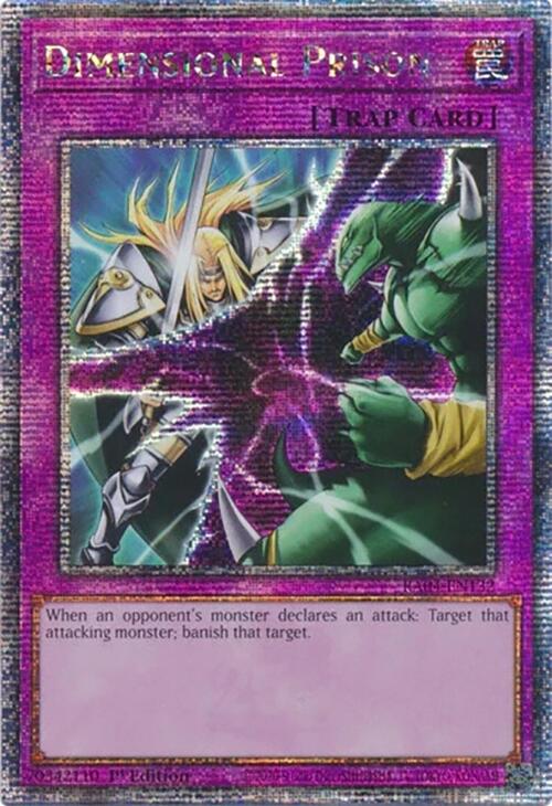 Dimensional Prison [RA04-EN132] Quarter Century Secret Rare | Deep Dive Games St. Marys