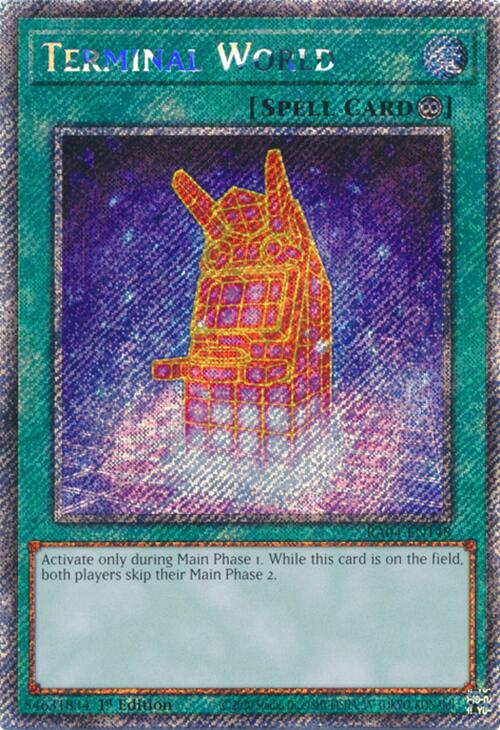 Terminal World [RA04-EN148] Platinum Secret Rare | Deep Dive Games St. Marys