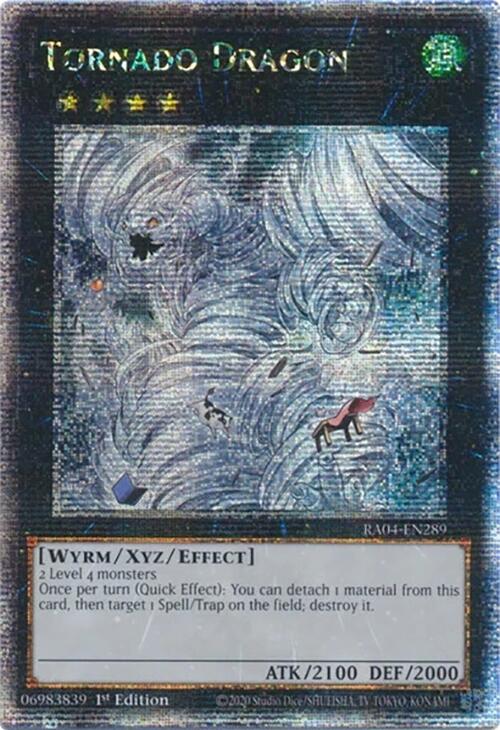Tornado Dragon [RA04-EN289] Quarter Century Secret Rare | Deep Dive Games St. Marys