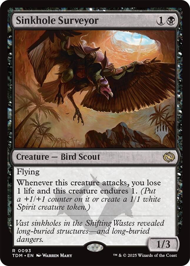 Sinkhole Surveyor (Promo Pack) [Tarkir: Dragonstorm Promos] | Deep Dive Games St. Marys
