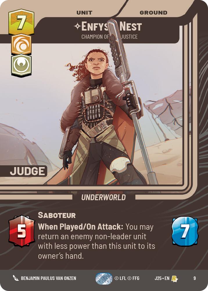 Enfys Nest - Champion of Justice (9) (9) [Judge Promos] | Deep Dive Games St. Marys