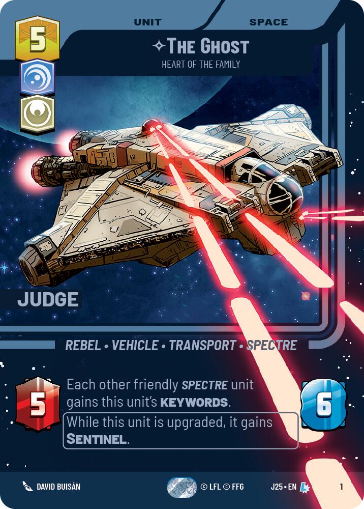 The Ghost - Heart of the Family (1) (1) [Judge Promos] | Deep Dive Games St. Marys