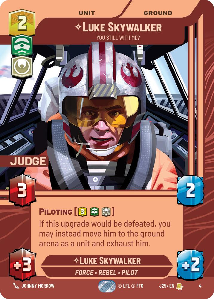 Luke Skywalker - You Still With Me? (4) (4) [Judge Promos] | Deep Dive Games St. Marys