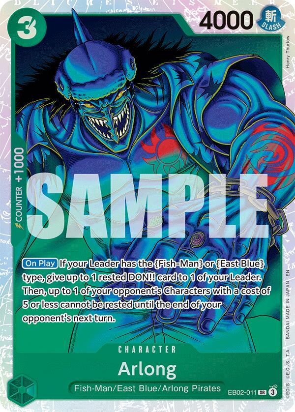 Arlong [Extra Booster: Anime 25th Collection] | Deep Dive Games St. Marys