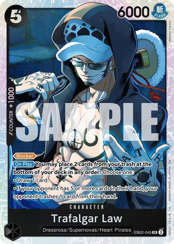 Trafalgar Law [Extra Booster: Anime 25th Collection] | Deep Dive Games St. Marys
