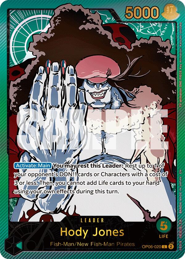 Hody Jones (SPR) [Extra Booster: Anime 25th Collection] | Deep Dive Games St. Marys