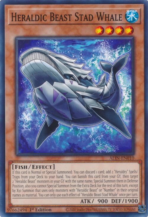 Heraldic Beast Stad Whale [ALIN-EN010] Common | Deep Dive Games St. Marys