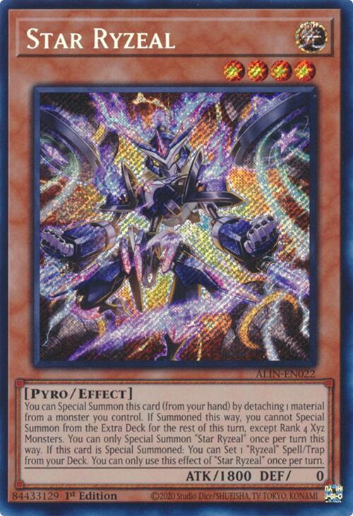 Star Ryzeal [ALIN-EN022] Secret Rare | Deep Dive Games St. Marys
