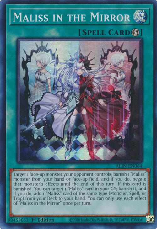 Maliss in the Mirror [ALIN-EN064] Super Rare | Deep Dive Games St. Marys