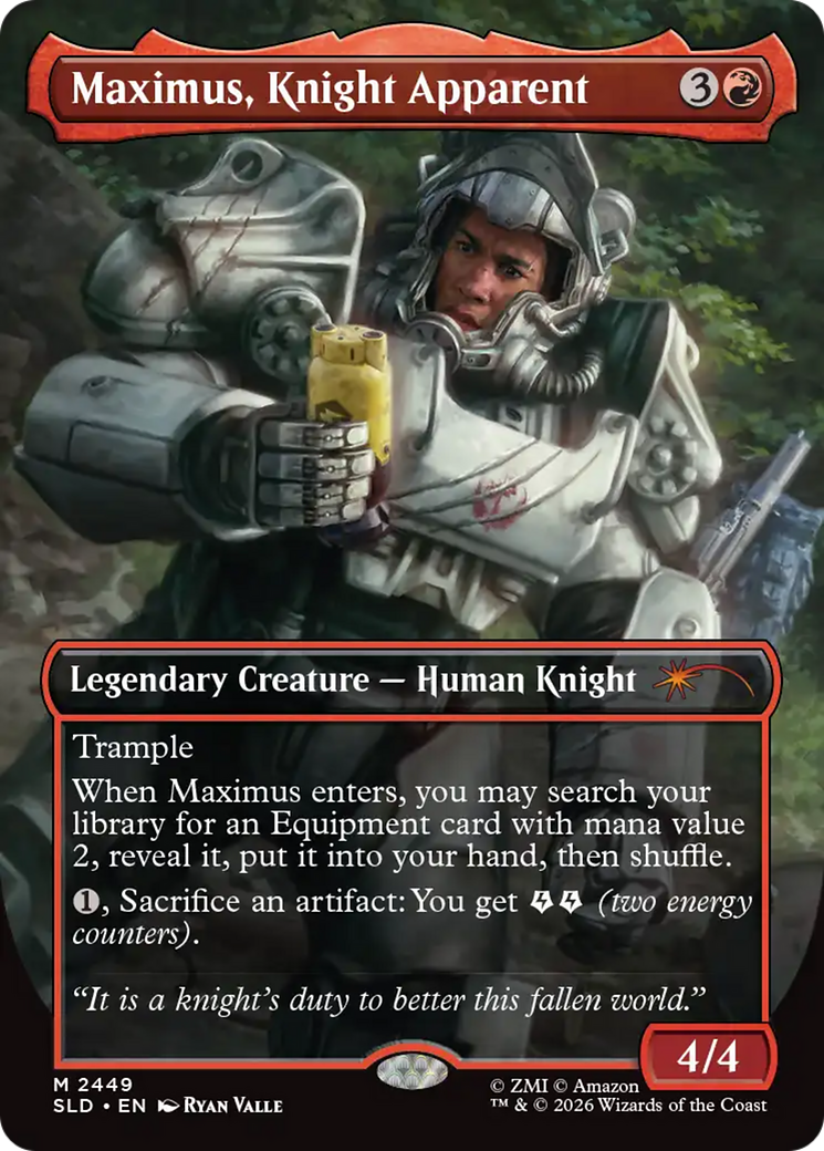 Maximus, Knight Apparent [Secret Lair Drop Series] | Deep Dive Games St. Marys