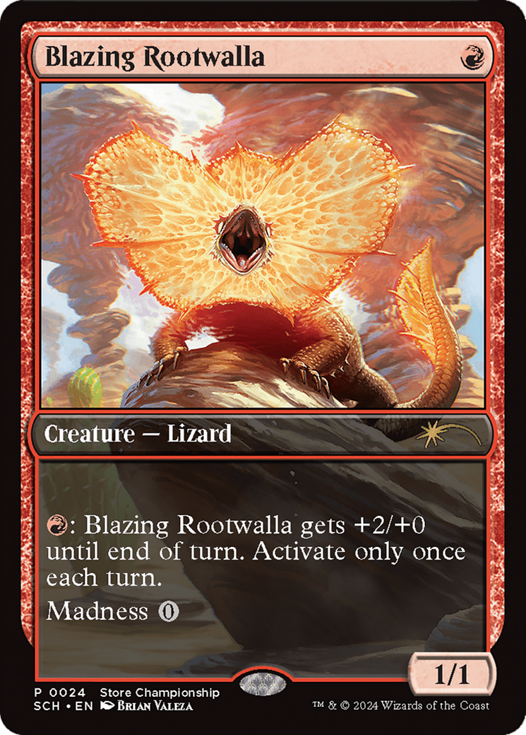 Blazing Rootwalla [World Championship 2024] | Deep Dive Games St. Marys