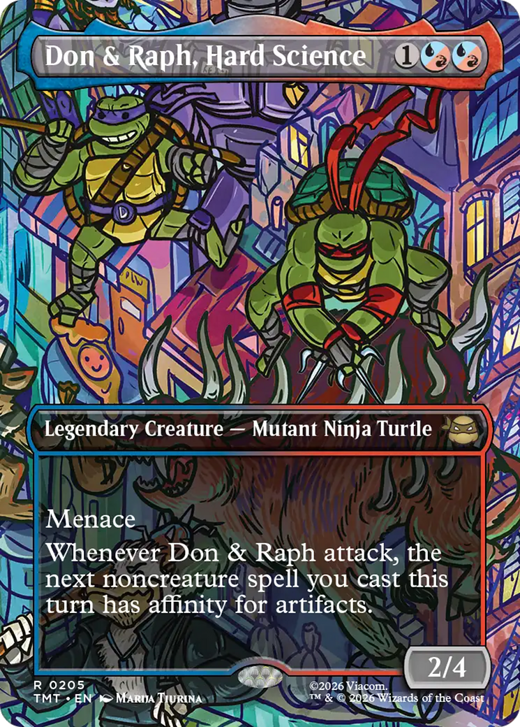 Don & Raph, Hard Science (Borderless) [Teenage Mutant Ninja Turtles] | Deep Dive Games St. Marys