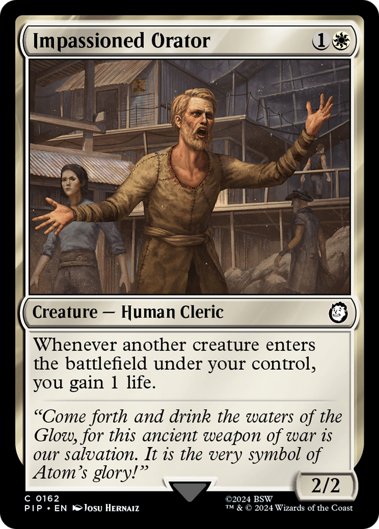 Impassioned Orator [Fallout] | Deep Dive Games St. Marys