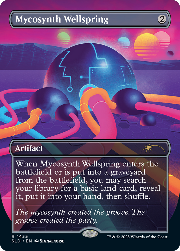 Mycosynth Wellspring (Rainbow Foil) [Secret Lair Drop Series] | Deep Dive Games St. Marys