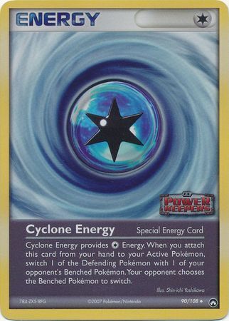 Cyclone Energy (90/108) (Stamped) [EX: Power Keepers] | Deep Dive Games St. Marys