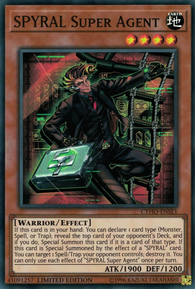 SPYRAL Super Agent [CYHO-ENSE1] Super Rare | Deep Dive Games St. Marys